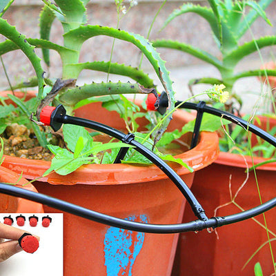 5/10/15/20/25/30/40m Garden DIY Drip Irrigation System Automatic Watering 4/7mm Hose Micro Drip Watering Kit