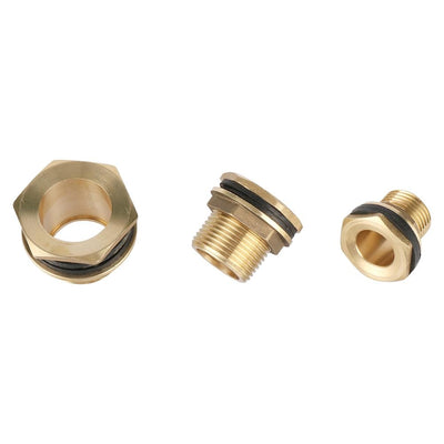 1/2" 3/4" 1" Male Thread Brass Thread Connector Adapter