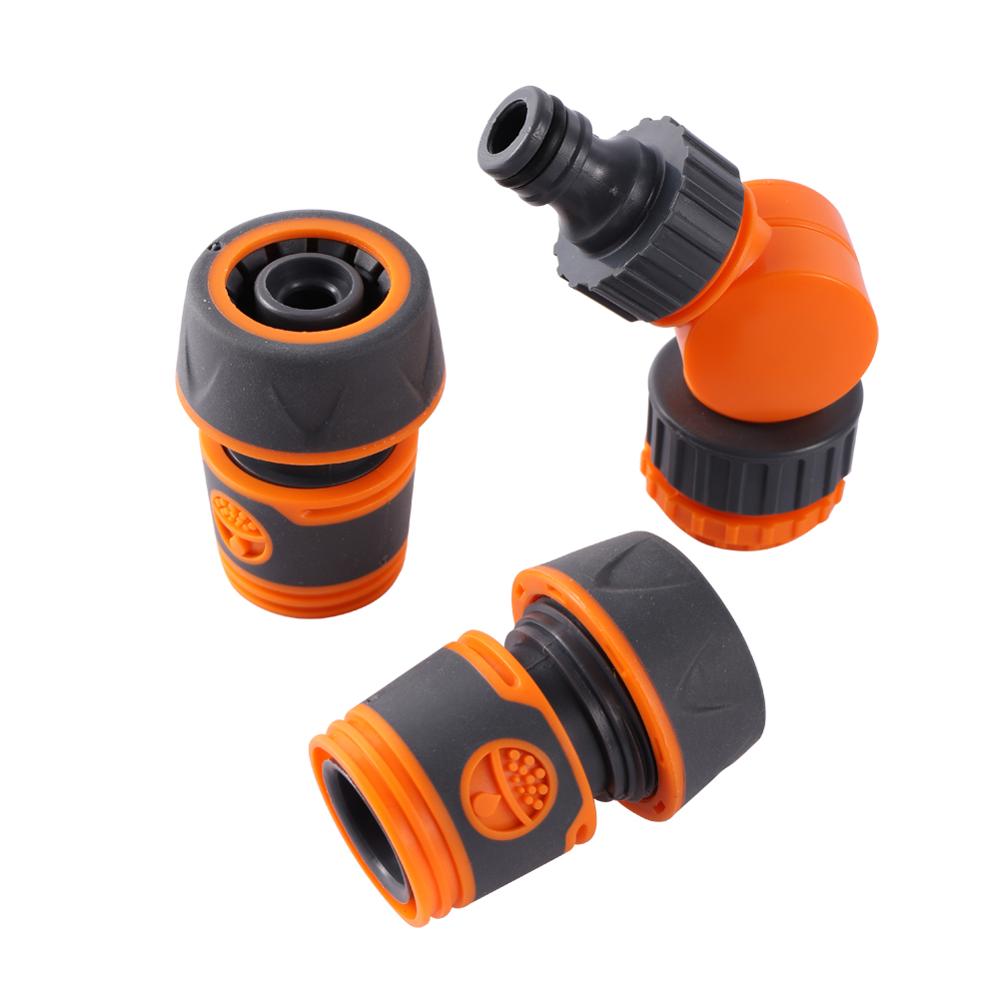 180° Rotatable Quick Connector 1/2" 3/4" Water Pipe Coupling Adapter