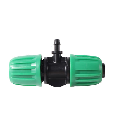 Straight Elbow Tee 16mm PE Pipe Locked Connector