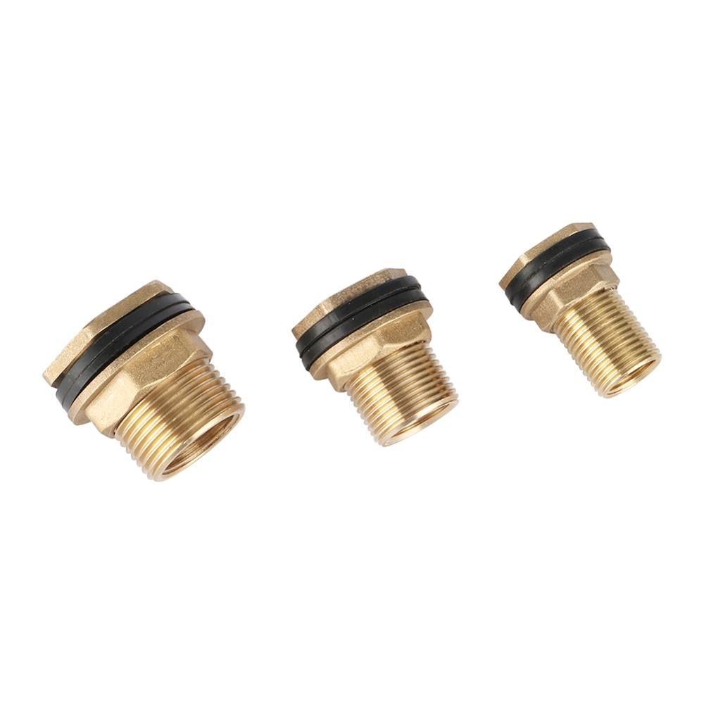 Garden 1/2" 3/4" 1" Male Thread To 3/8" 1/2" 3/4" Female Thread Brass Adapter Connector