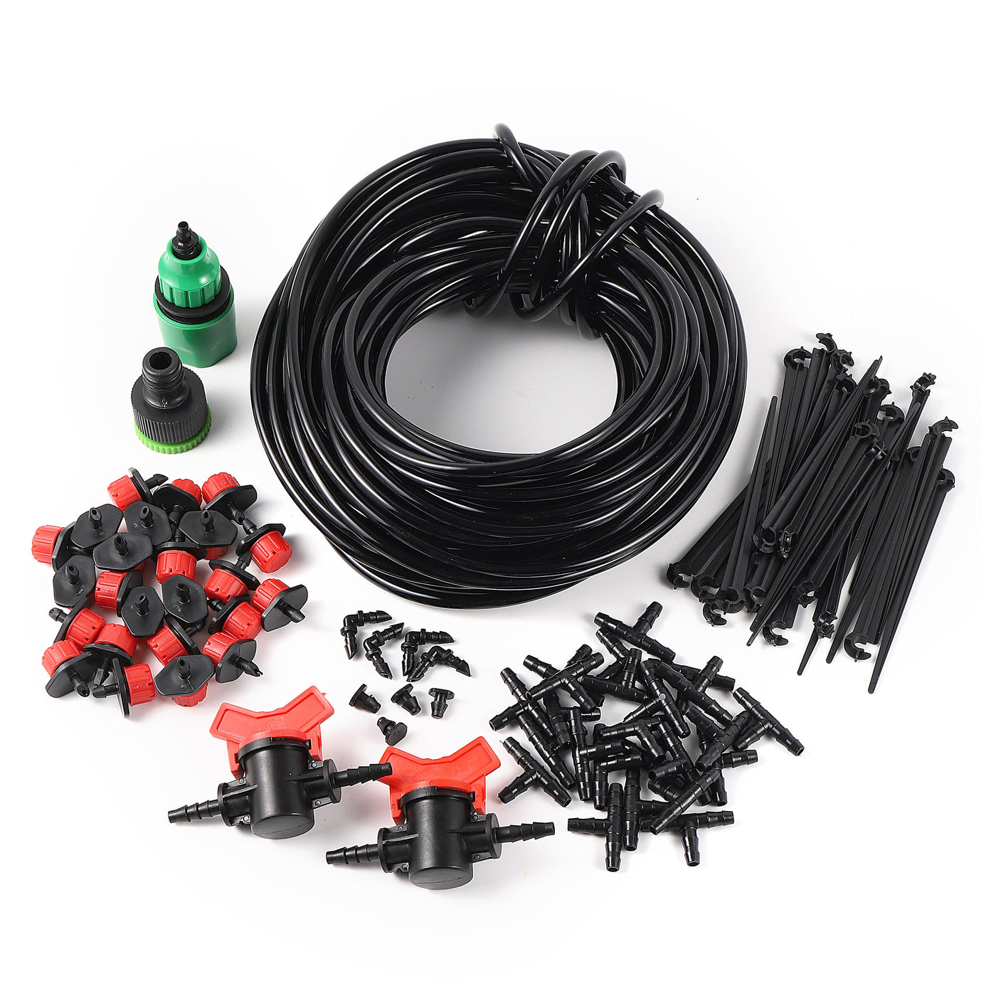 5/10/15/20/25/30/40m Garden DIY Drip Irrigation System Automatic Watering 4/7mm Hose Micro Drip Watering Kit