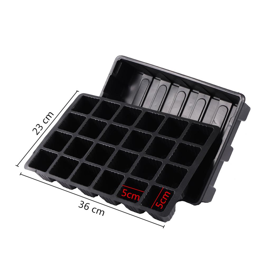 24 Hole Seedling Tray Plant Nursery Pot Seeding Box