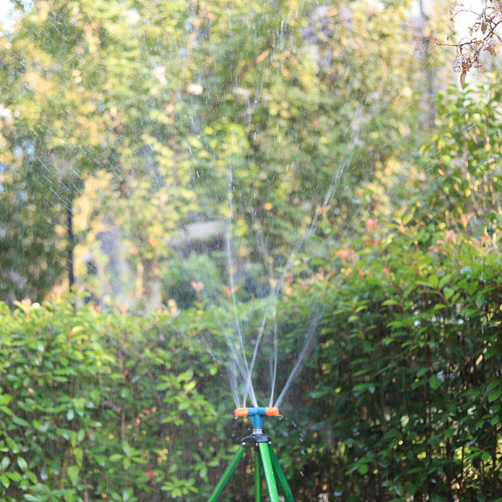 1/2'' Male Thread Adjustable 3 Arms Rotary Garden Irrigation Sprinkler