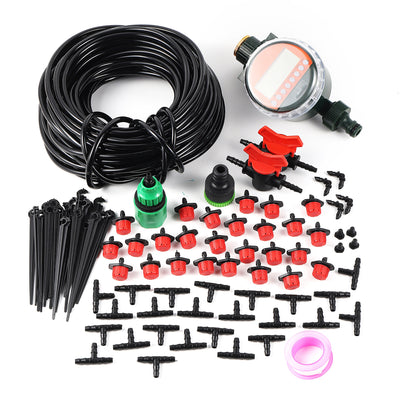 Automatic Garden Watering System Kits with Rainy Sensor Water Timer Micro Irrigation System