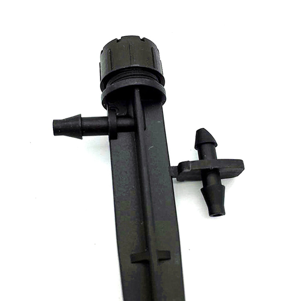 Adjustable 8 Hole Garden Irrigation Dripper with Stake