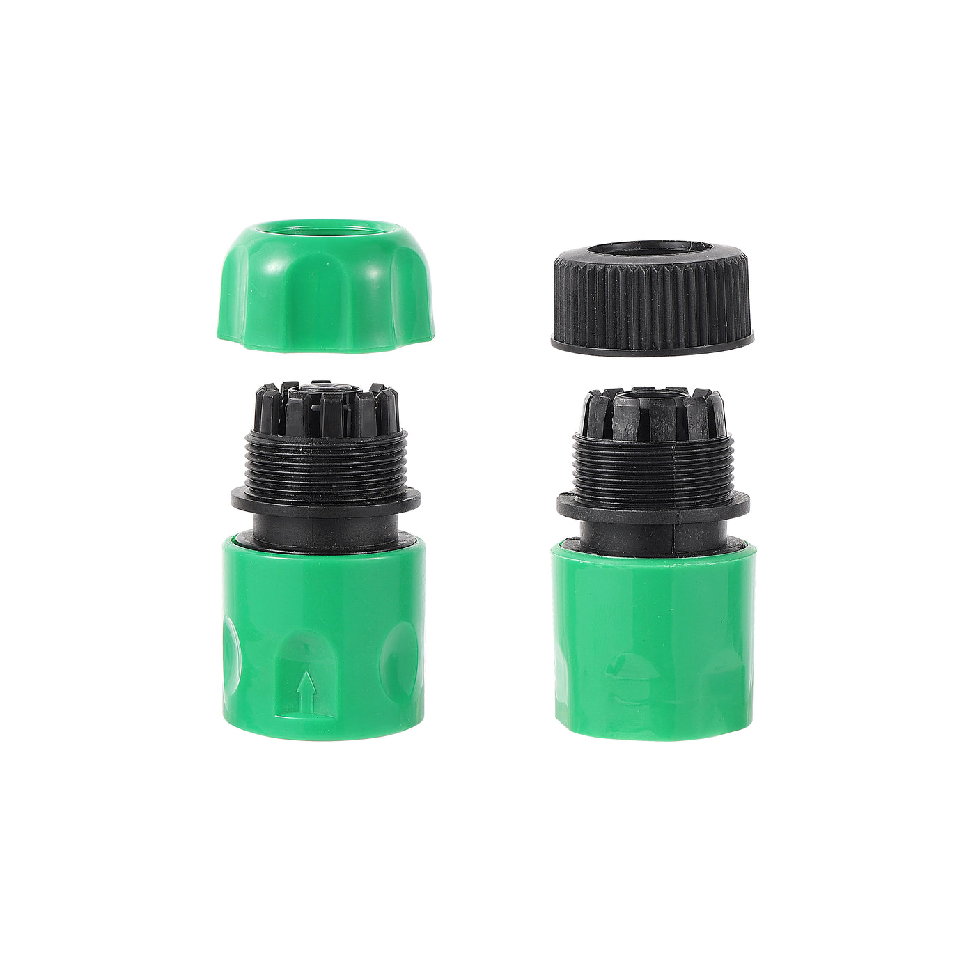 16mm Pipe Quick Connector Waterstop Joint Garden Irrigation Car Washing Hose Connector