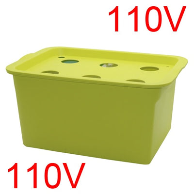 220V/110V 6 Holes Hydroponic Tools Cultivation Seedling Growing Box With Air Pump