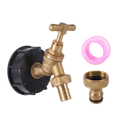 IBC Tank Adapter 1/2 inch Brass Faucet S60X6 Coarse Thread IBC Tank Fittings