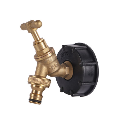 IBC Tank Adapter 1/2 inch Brass Faucet S60X6 Coarse Thread IBC Tank Fittings