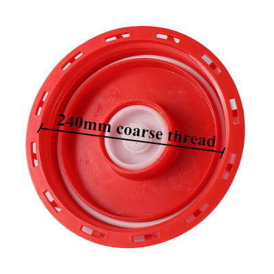 IBC Fittings S60 100mm 163mm 240mm Coarse Thread IBC Tank Lid Top Screw Cap
