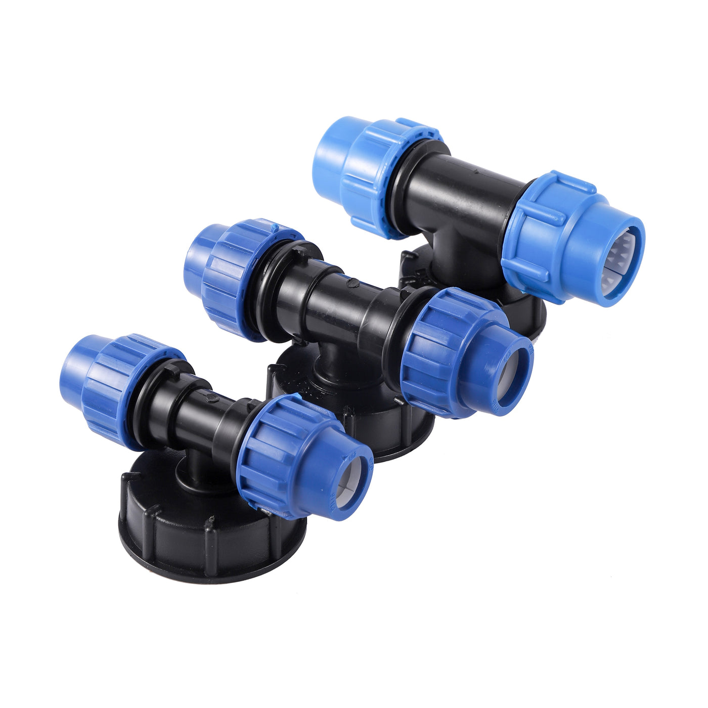 20/25/32mm IBC Water Tank Tee Connector Pipe T-Shape Joint Garden Irrigation Adapter