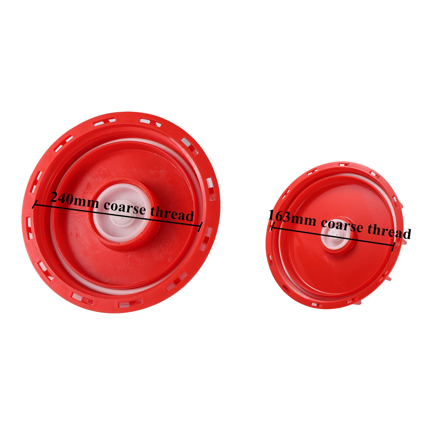 IBC Fittings S60 100mm 163mm 240mm Coarse Thread IBC Tank Lid Top Screw Cap
