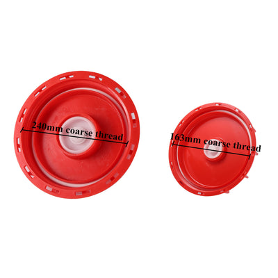 IBC Fittings S60 100mm 163mm 240mm Coarse Thread IBC Tank Lid Top Screw Cap