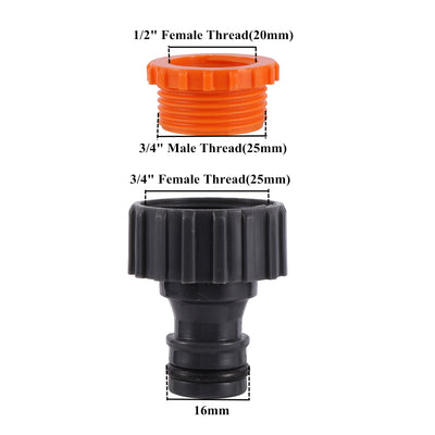 Garden Hose Quick Connector Faucet Adapter Pipe Fitting