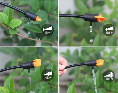 0~60L Micro Drip Irrigation System Adjustable Dripper