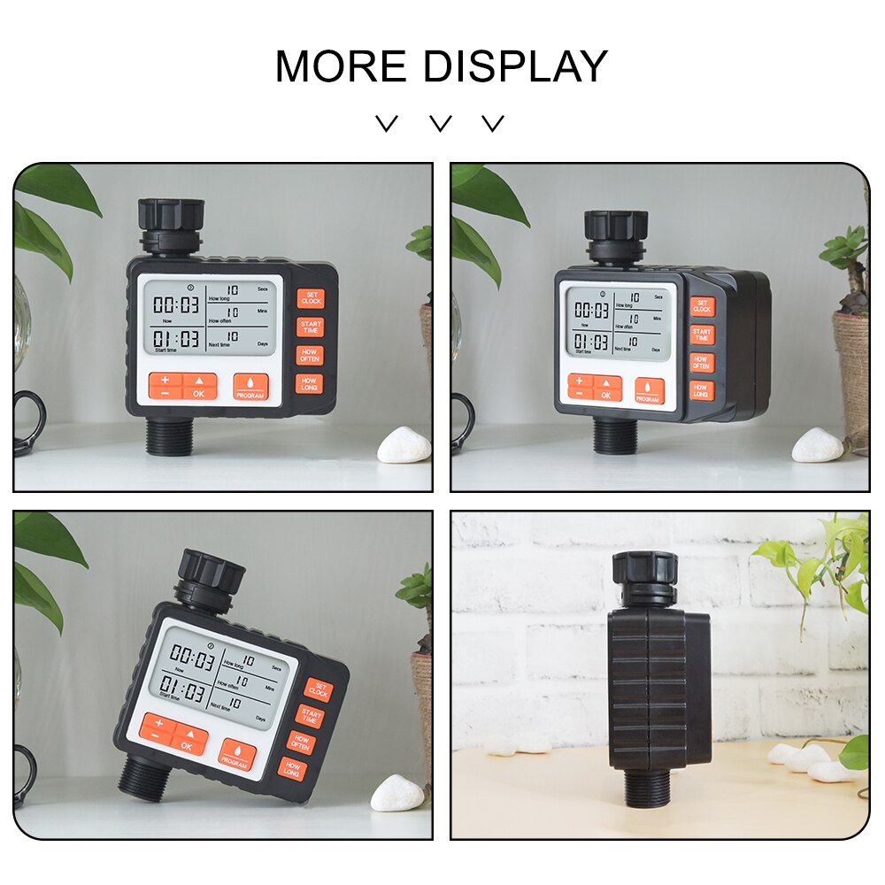 Automatic LCD Display Digital Smart Irrigation Timer Controller Garden Water Timer for Irrigation System