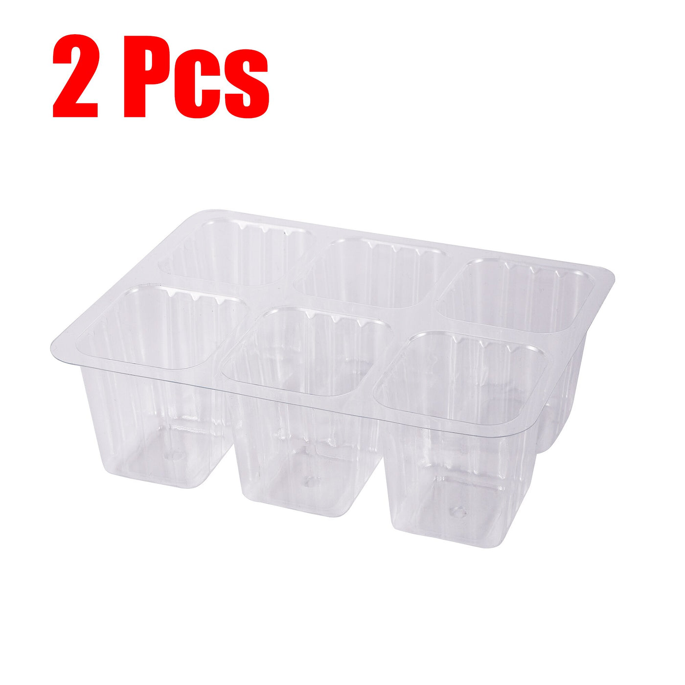 Breathable 6 12 Cells Cultivation Tray Garden Nursery Seedling Grow Box Planting Starter Trays