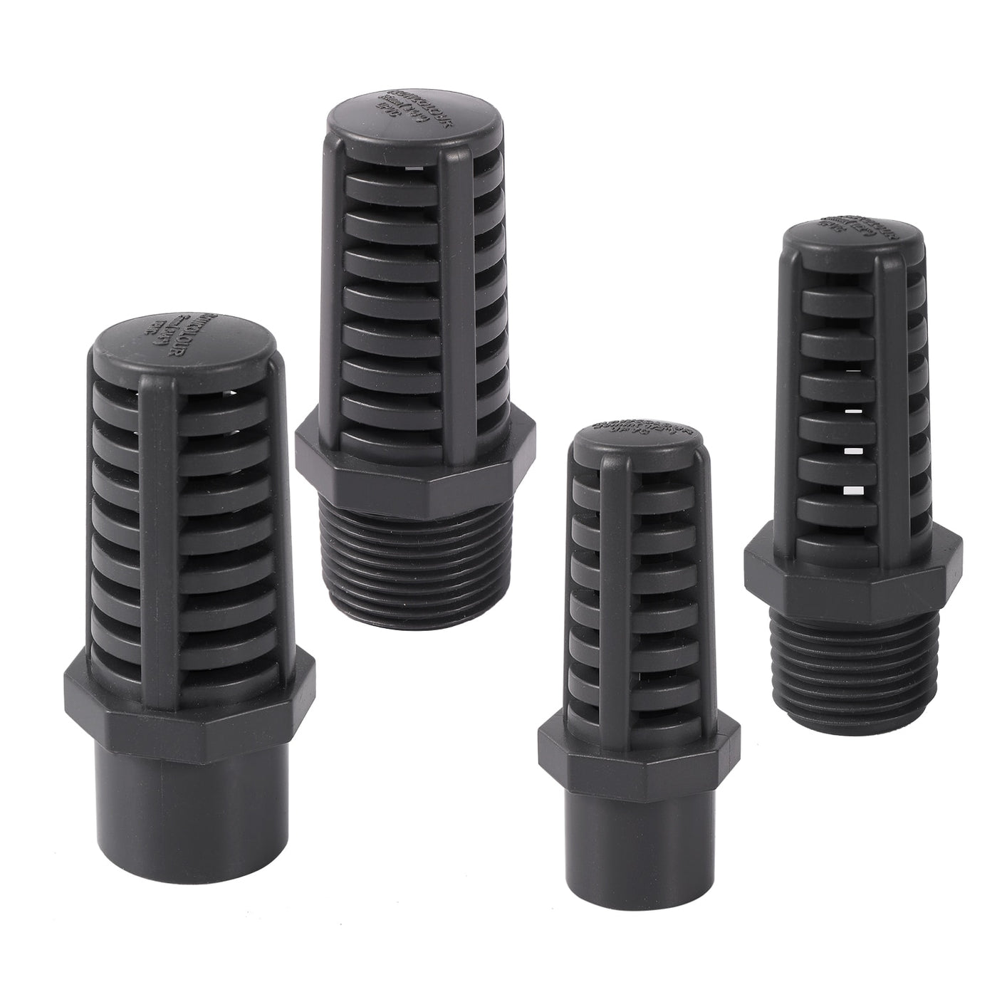 1/2" 3/4" Male Thread Strainer Garden Permeable Cap Mesh Aquarium Suction/Overflow Drain Tool