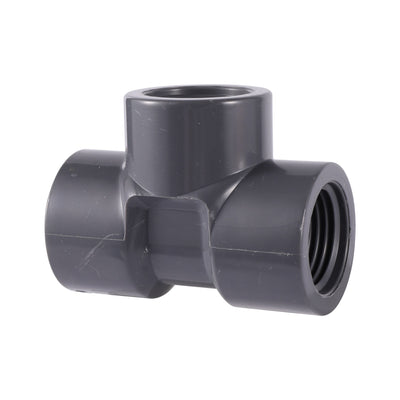 1/2" Female Thread PVC Elbow Tee Connector Pipe Fittings