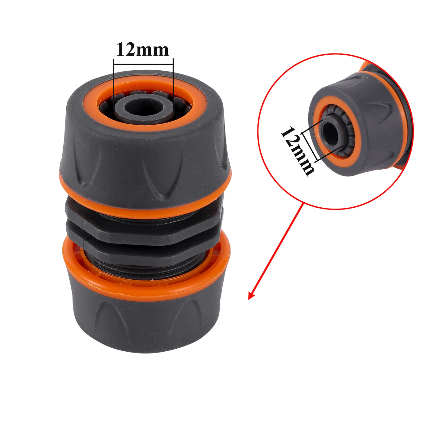 Quick Connector Water Pipe Repair Coupling 16/20mm 4/7mm 8/11mm Hose Fast Joint Car Wash Hose Adapter Garden Irrigation Fittings