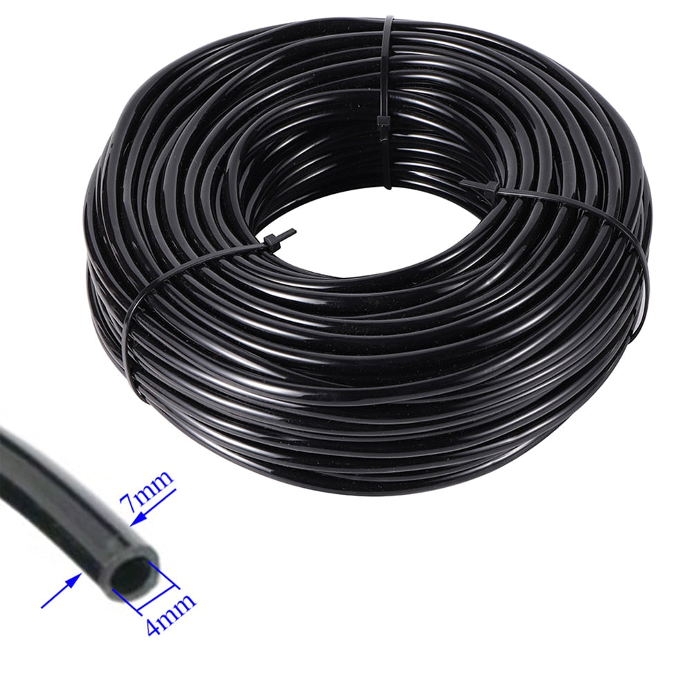 4/7 mm Micro Tubing Drip Pipe PVC Hose For Garden Irrigation System